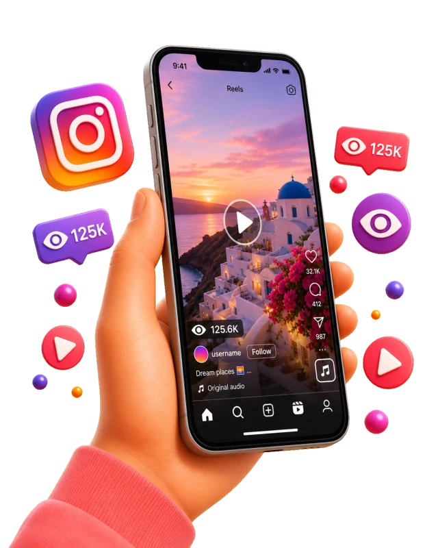 Instagram Aufrufe